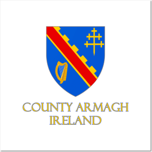 County Armagh, Ireland - Coat of Arms Posters and Art